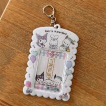 Adorable Sanrio Kpop Keychain Photocard Holder - ArtGalleryZen