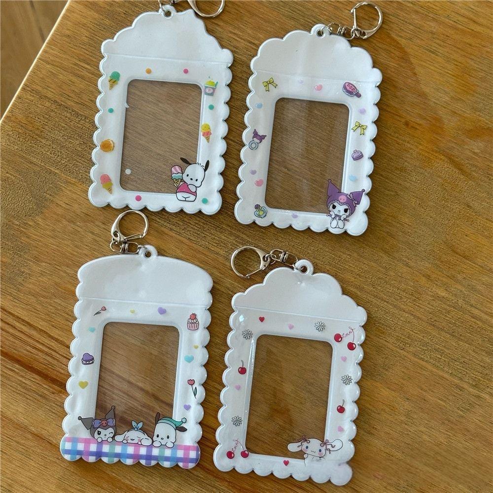 Adorable Sanrio Kpop Keychain Photocard Holder - ArtGalleryZen