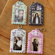 Adorable Sanrio Kpop Keychain Photocard Holder - ArtGalleryZen