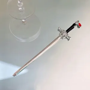Ancient Style Crystal Pendant Sword Hair Fork Hair Pin - ArtGalleryZen