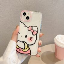 Anime Hello kitty & Pochacco Kawaii iPhone Case - ArtGalleryZen