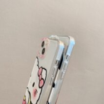 Anime Hello kitty & Pochacco Kawaii iPhone Case - ArtGalleryZen