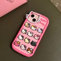 Anime Sanrio Kawaii Hello Kitty iPhone Case - ArtGalleryZen