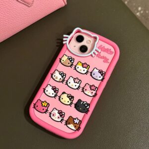 Anime Sanrio Kawaii Hello Kitty iPhone Case - ArtGalleryZen