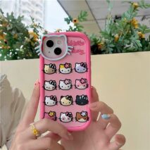 Anime Sanrio Kawaii Hello Kitty iPhone Case - ArtGalleryZen