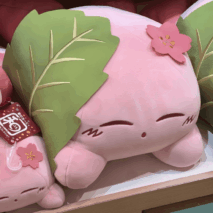 Authentic Cute Kirby Sakura Mochi Plush Doll - ArtGalleryZen
