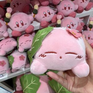 Authentic Cute Kirby Sakura Mochi Plush Doll - ArtGalleryZen