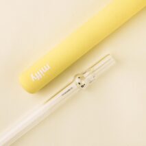 Authentic Goodglas Miffy Handmade Glass Straw - ArtGalleryZen