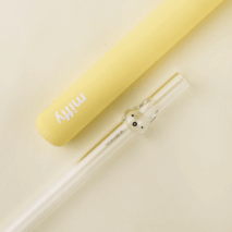 Authentic Goodglas Miffy Handmade Glass Straw - ArtGalleryZen