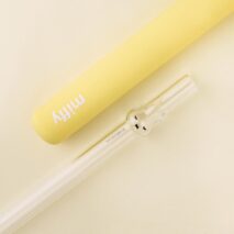 Authentic Goodglas Miffy Handmade Glass Straw - ArtGalleryZen