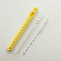 Authentic Goodglas Miffy Handmade Glass Straw - ArtGalleryZen