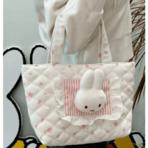 Authentic Kawaii Miffy Lace Tote Bag - ArtGalleryZen