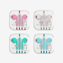Authentic Korean AEAE Polka Dot Wired USB - C Earphones - ArtGalleryZen