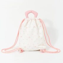 Authentic Miffy Cherry Blossoms Drawstring Backpack - ArtGalleryZen