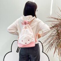 Authentic Plush Miffy Drawstring Backpack - ArtGalleryZen