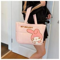 Authentic Sanrio Characters Down-filled Fabric Tote Bag - ArtGalleryZen