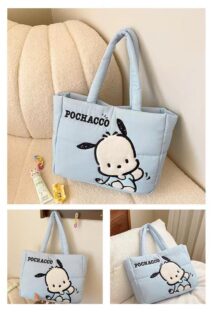 Authentic Sanrio Characters Down-filled Fabric Tote Bag - ArtGalleryZen
