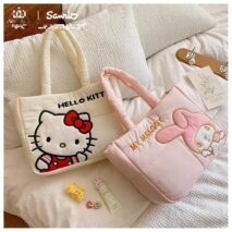 Authentic Sanrio Characters Down-filled Fabric Tote Bag - ArtGalleryZen