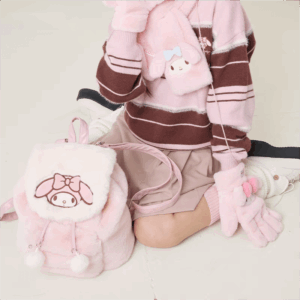 Authentic Sanrio Characters Plush Backpack - ArtGalleryZen