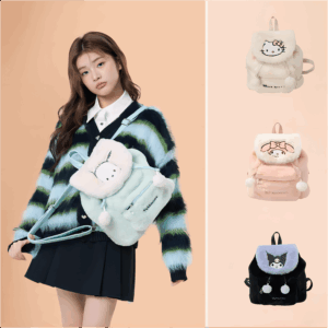 Authentic Sanrio Characters Plush Backpack - ArtGalleryZen