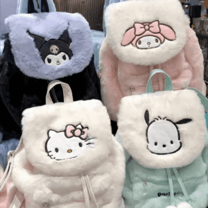 Authentic Sanrio Characters Plush Backpack - ArtGalleryZen