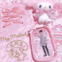 Authentic Sanrio Doll Storage Keychain Bag - ArtGalleryZen