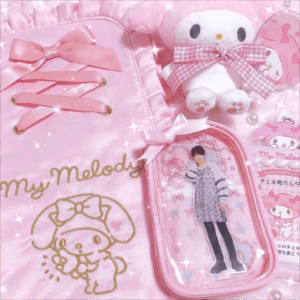Authentic Sanrio Doll Storage Keychain Bag - ArtGalleryZen