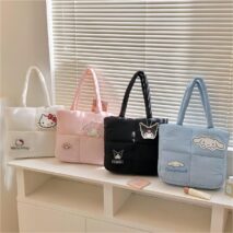 Authentic Sanrio Down-filled Fabric Tote Bag - ArtGalleryZen