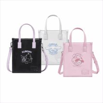 Authentic Sanrio PU Leather Crossbody Tote Bag - ArtGalleryZen