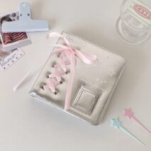 Ballet Style Ribbon Bowknot Kpop A5 A7 Binder Photocard Album - ArtGalleryZen