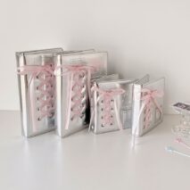 Ballet Style Ribbon Bowknot Kpop A5 A7 Binder Photocard Album - ArtGalleryZen