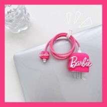Barbie Apple Charger And Charging Cable Protector - ArtGalleryZen