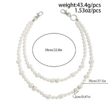 Baroque Layering Pearl Trouser Chain - ArtGalleryZen