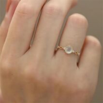 Baroque-style Opal Ring - ArtGalleryZen
