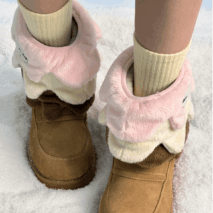 BBIMP Ice Cream Platform Snow Boots - ArtGalleryZen