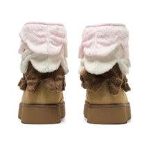 BBIMP Ice Cream Platform Snow Boots - ArtGalleryZen