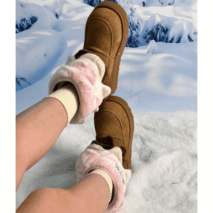 BBIMP Ice Cream Platform Snow Boots - ArtGalleryZen