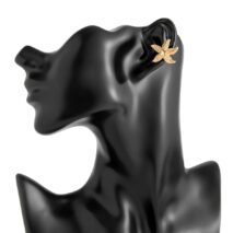 Beach Style Chunky Starfish Ear Cuff Earring - ArtGalleryZen