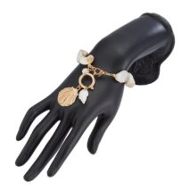 Beach Style Conch Shell Flower Pendant Necklace Bracelet - ArtGalleryZen
