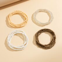 Bohemia 4Pcs Crystal Beaded Waist Chain Set - ArtGalleryZen