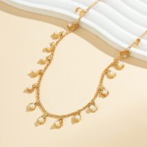 Bohemia Chic Shell Pearl Tassel Belly Chain - ArtGalleryZen