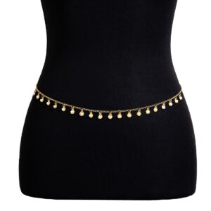Bohemia Chic Shell Pearl Tassel Belly Chain - ArtGalleryZen