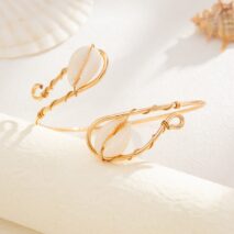 Bohemia Conch Charm Arm Cuff - ArtGalleryZen