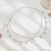 Bohemia Layered Conch Shell Starfish Tassel Belly Chain - ArtGalleryZen