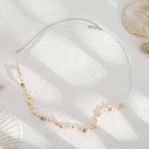 Bohemia Layered Pearl Conch Starfish Charm Waist Chain - ArtGalleryZen