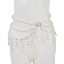 Bohemia Layered Pearl Tassel Waist Chain - ArtGalleryZen