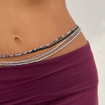 Bohemia Layered Seed Beaded Waist Chain - ArtGalleryZen