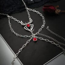 Bohemian Layered Chain Tassel Elastic Spider Thigh Leg Chain - ArtGalleryZen