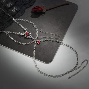 Bohemian Layered Chain Tassel Elastic Spider Thigh Leg Chain - ArtGalleryZen