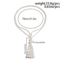 Bohemia Pearl Crystal Tassel Long Chain Y Necklace - ArtGalleryZen